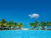 Paradis Hotel & Golf Club - palms along beach